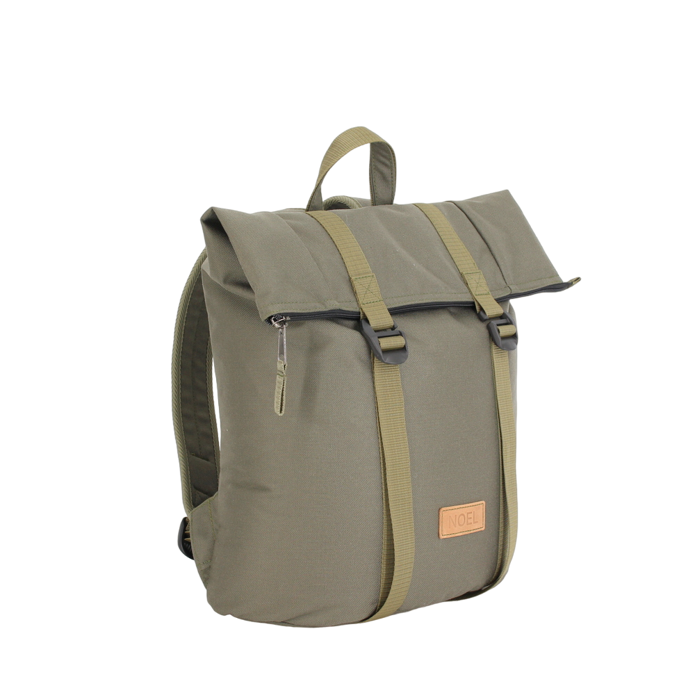 Zip Backpack with G-Hook - Khaki