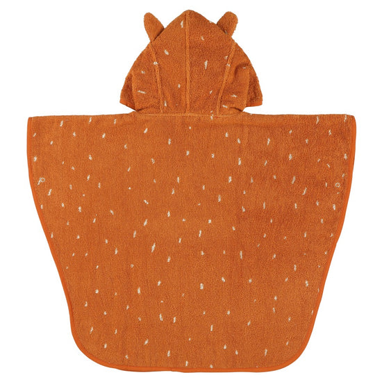 Hooded Bathing Poncho for Kids - Mr. Fox