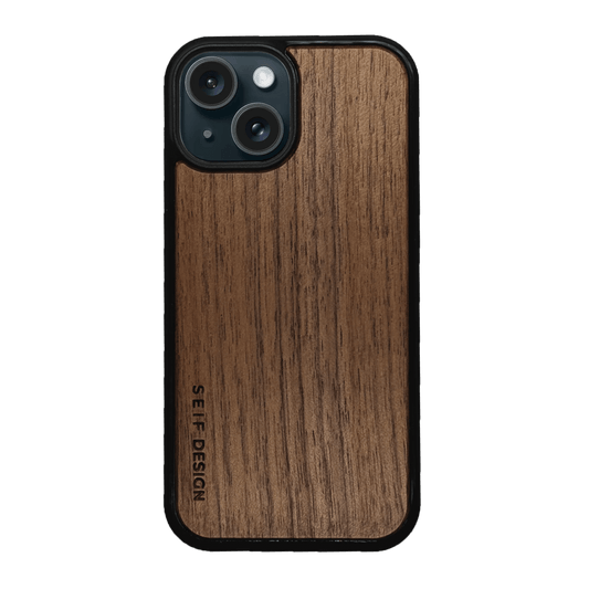 Wooden iPhone cover - Walnut