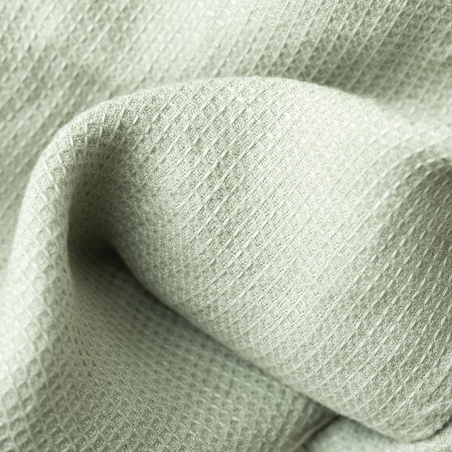 Honeycomb Fine Waffle Towel - Sage