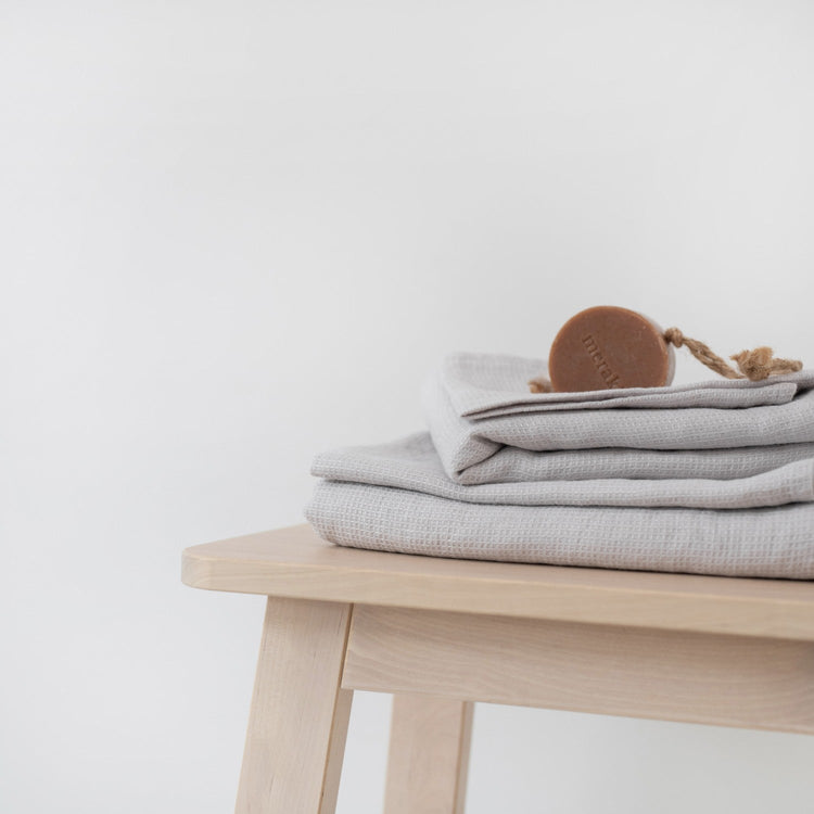 Linen Fine Waffle Towel