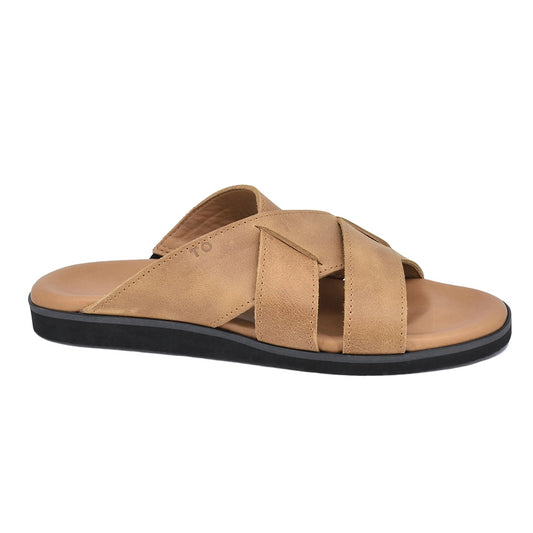 Helsinki Sandals for Him - Brown