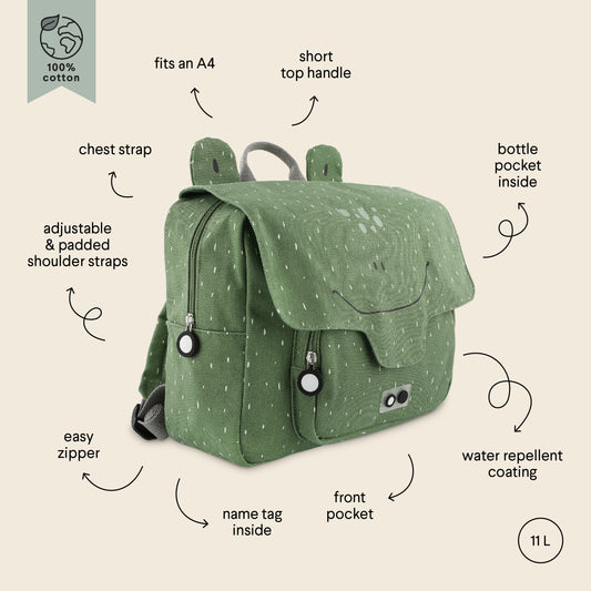 School Bag - Mr Frog