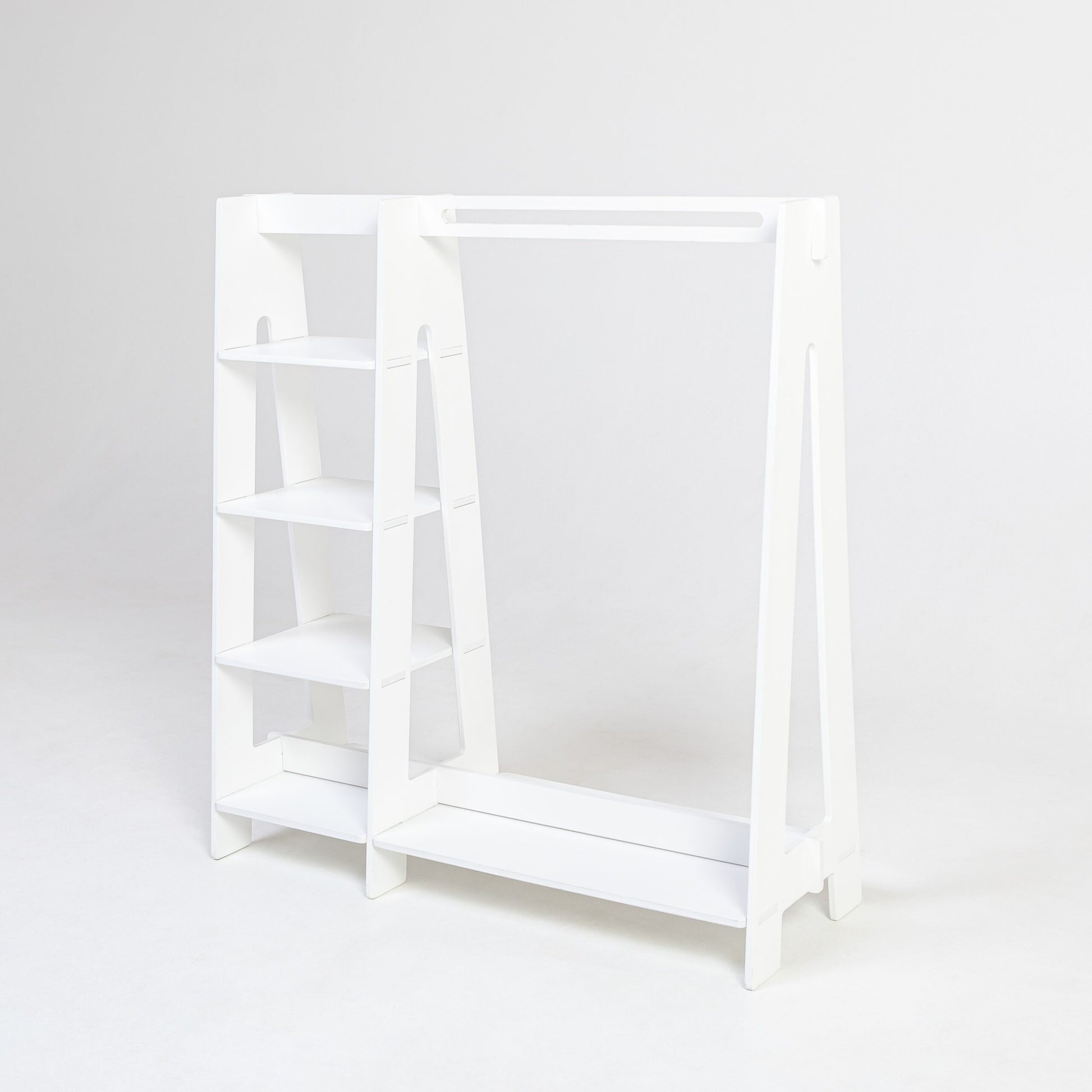 Clothing Rack with Shelves for Toddlers