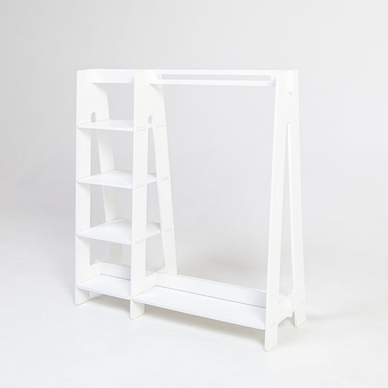 Clothing Rack with Shelves for Toddlers