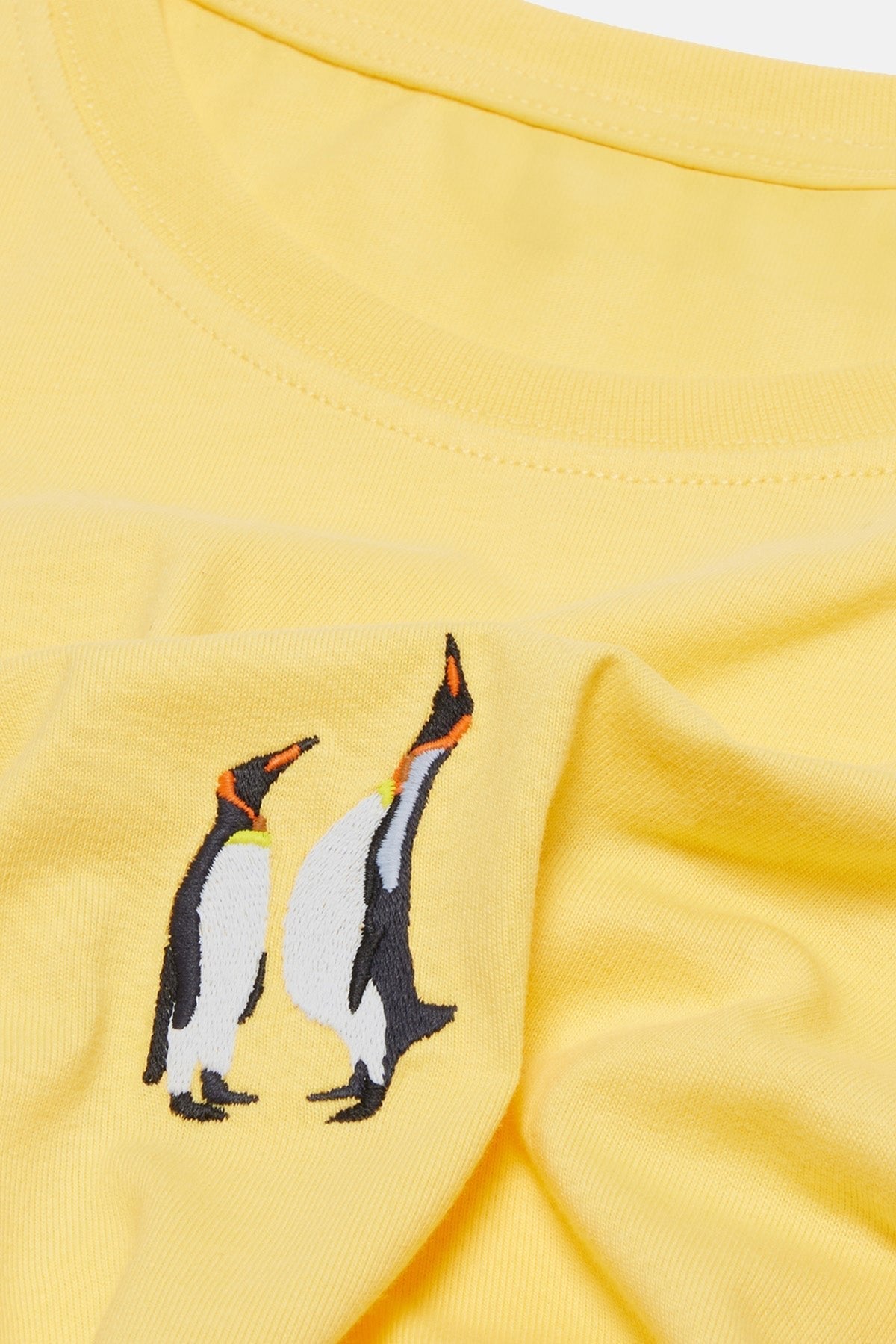 Emperor Penguin T-shirt - Yellow