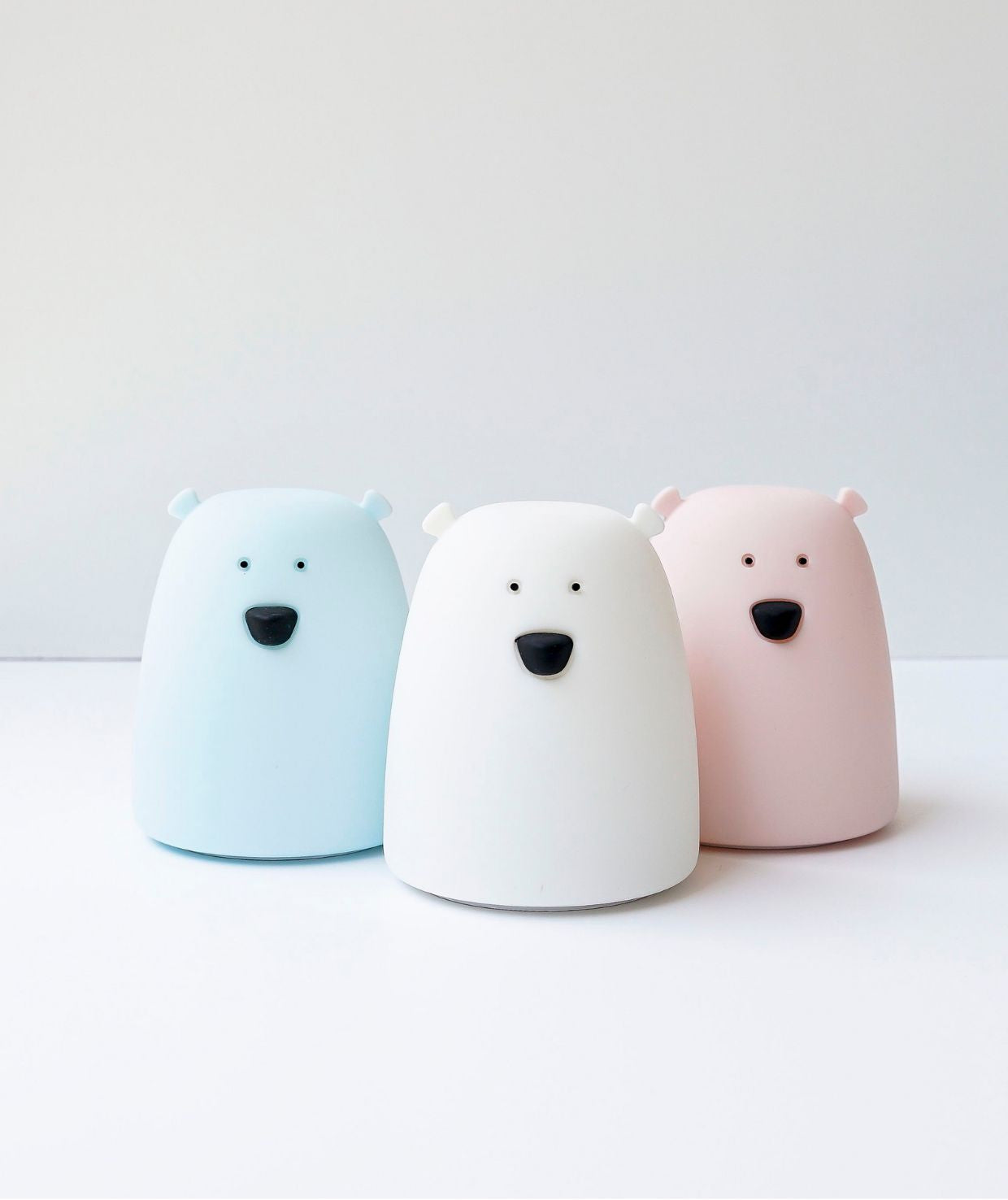 Little Bear Silicone Night Lamp - White