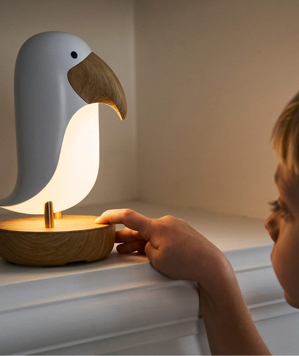 Lamp with Speaker - White Bird