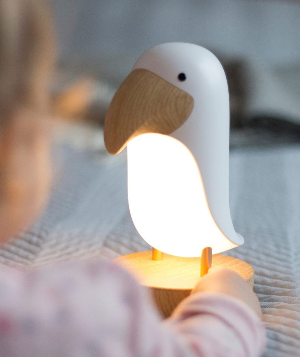 Lamp with Speaker - White Bird