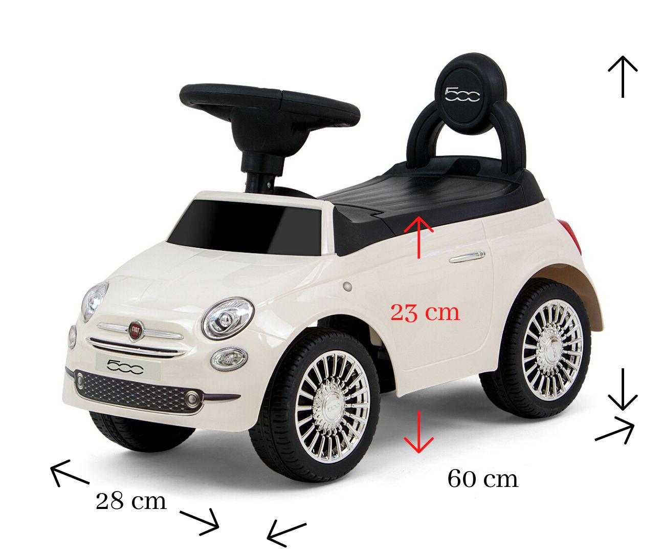 Ride-on Fiat 500 for Kids