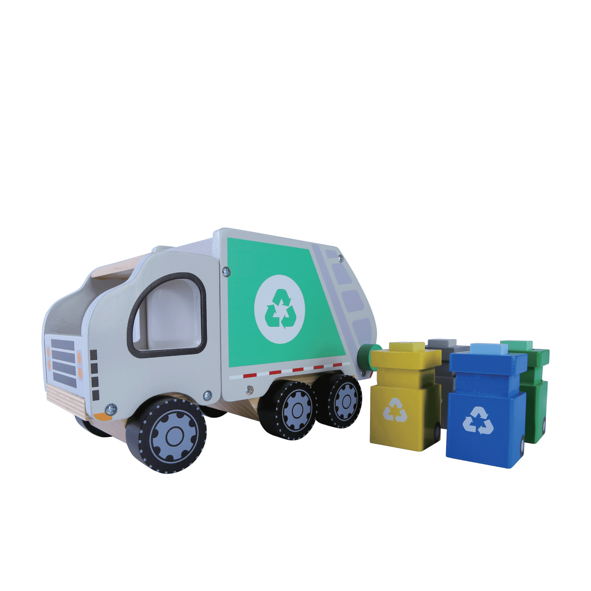 Wooden Garbage Truck