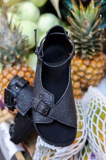 TOKU Athens Vegan Sandals - Black