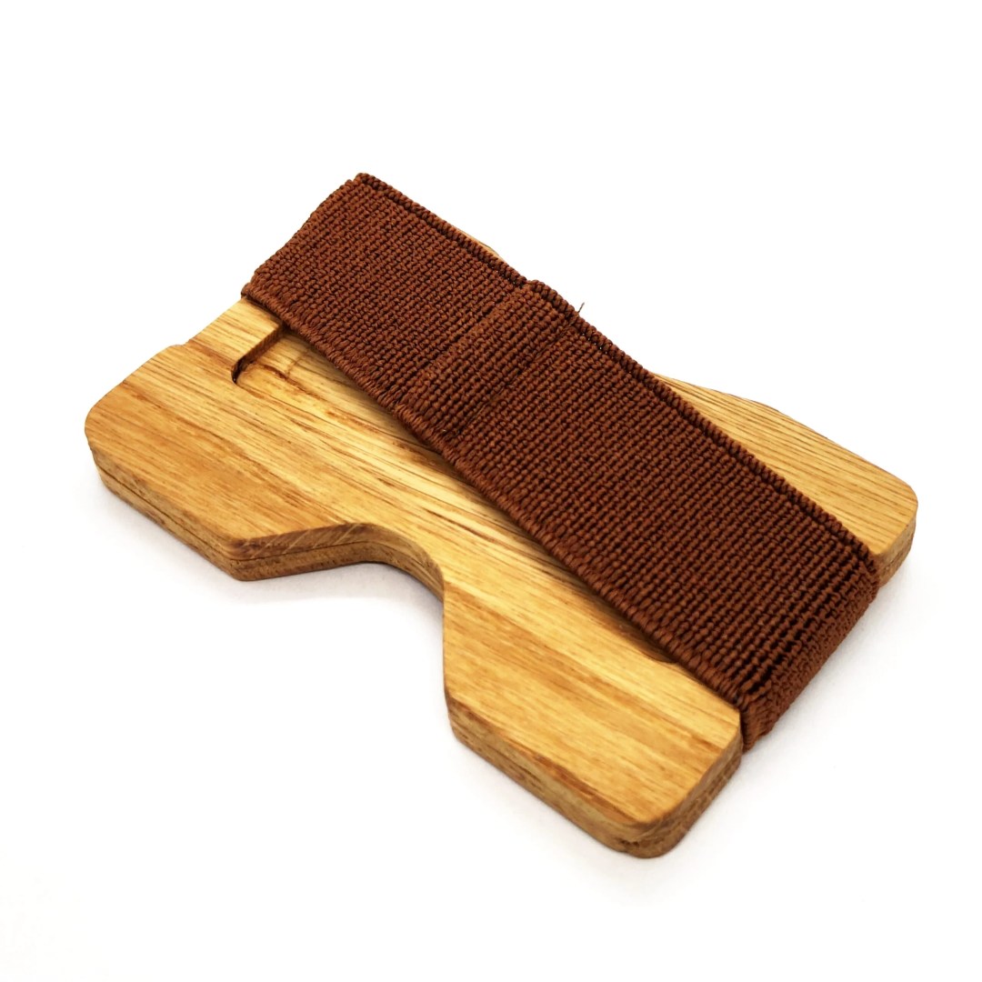 Kaffatu Tamm - Oak Card Holder with RFID Blocking