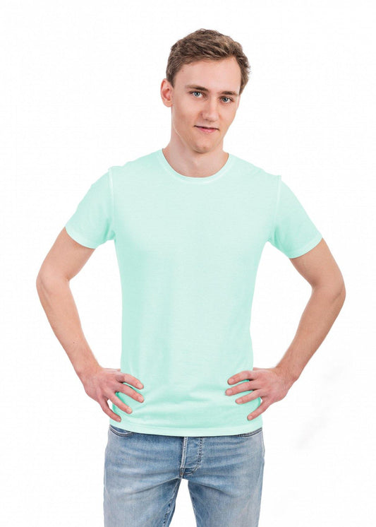 Tan-Through T-Shirt For Men - Mint