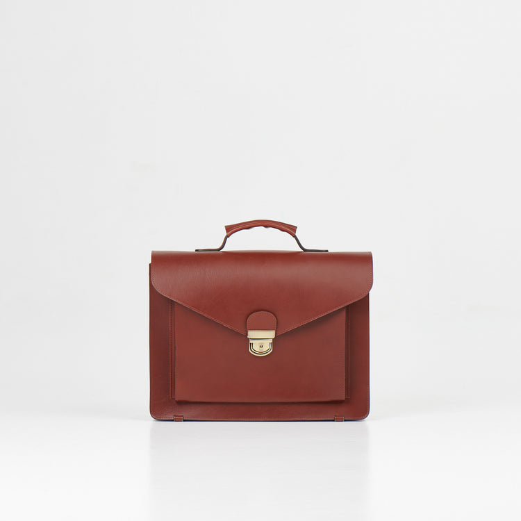 Briefcase No. 36 - Cognac