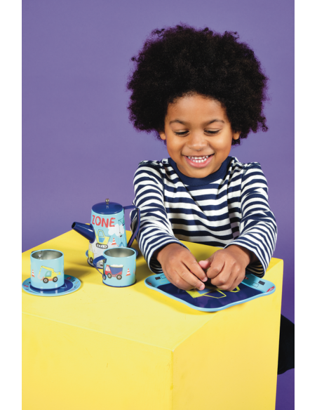 Tea and Cooking Set for Kids - Construction