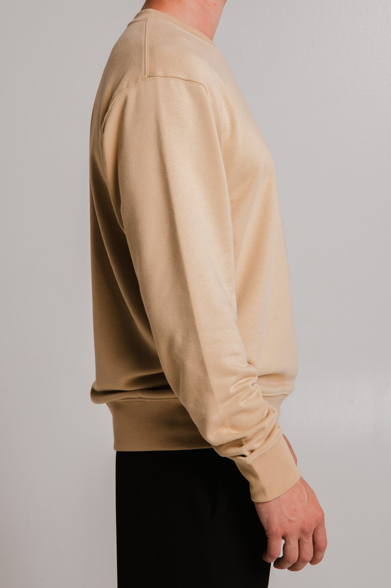 Lion Soft Fleece Sweatshirt - Light Brown