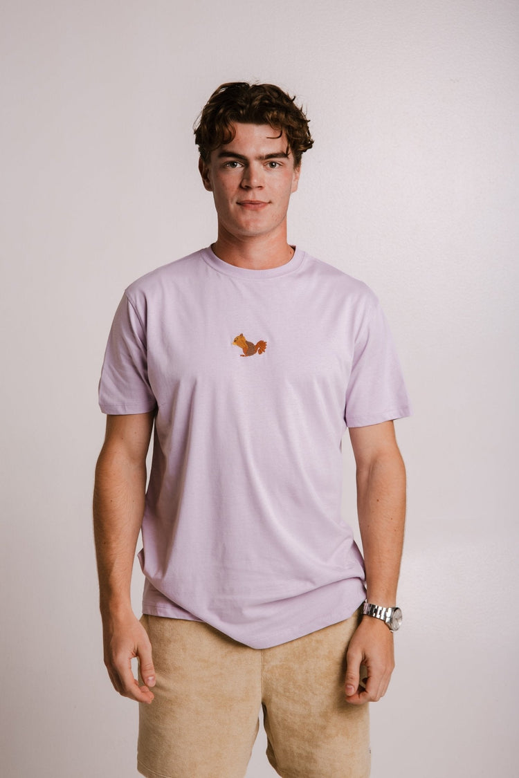 Squirrel T-shirt - Lilac