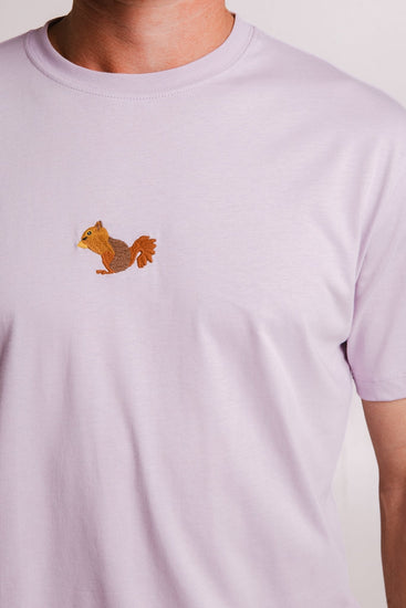 Squirrel T-shirt - Lilac